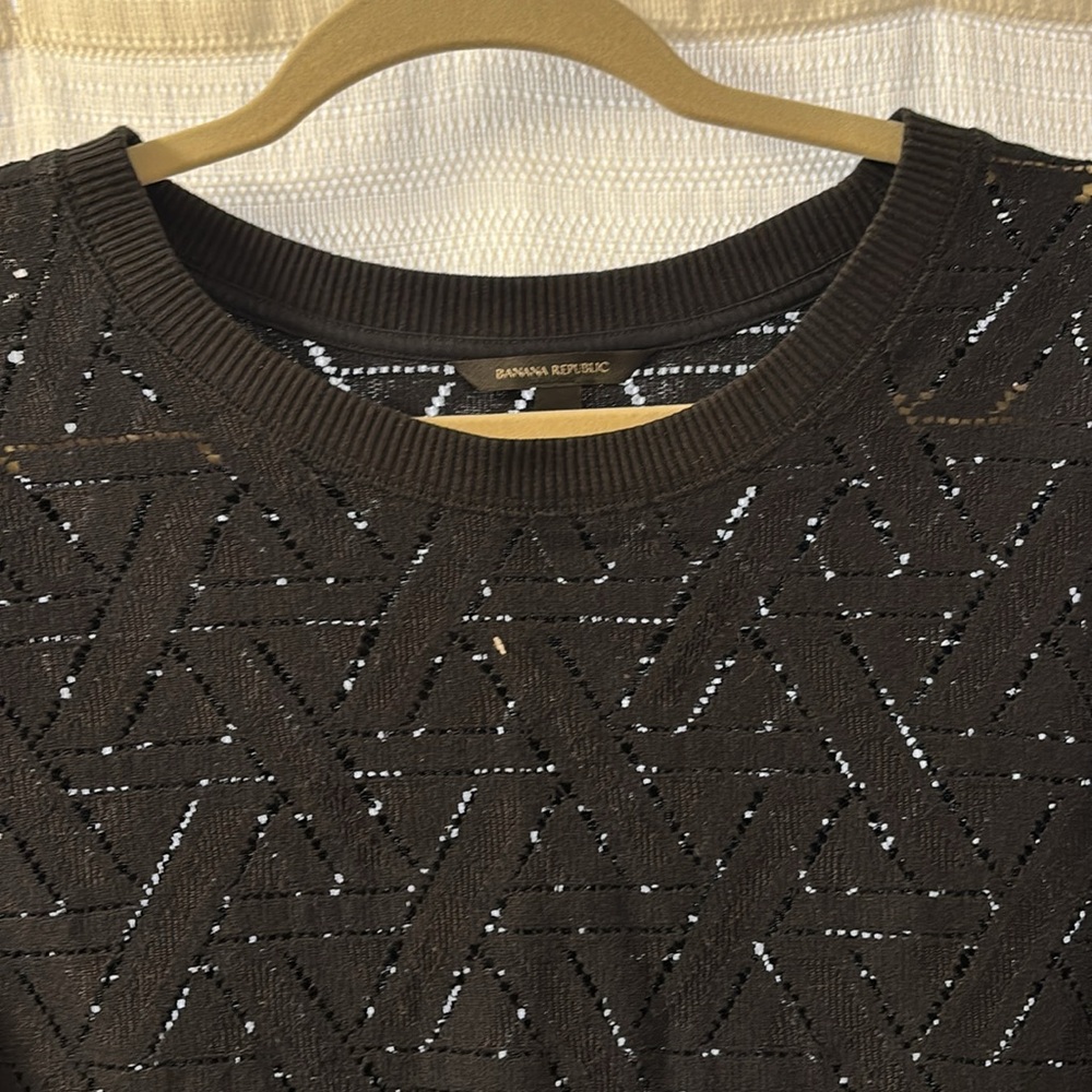 Black Women's Knit Top